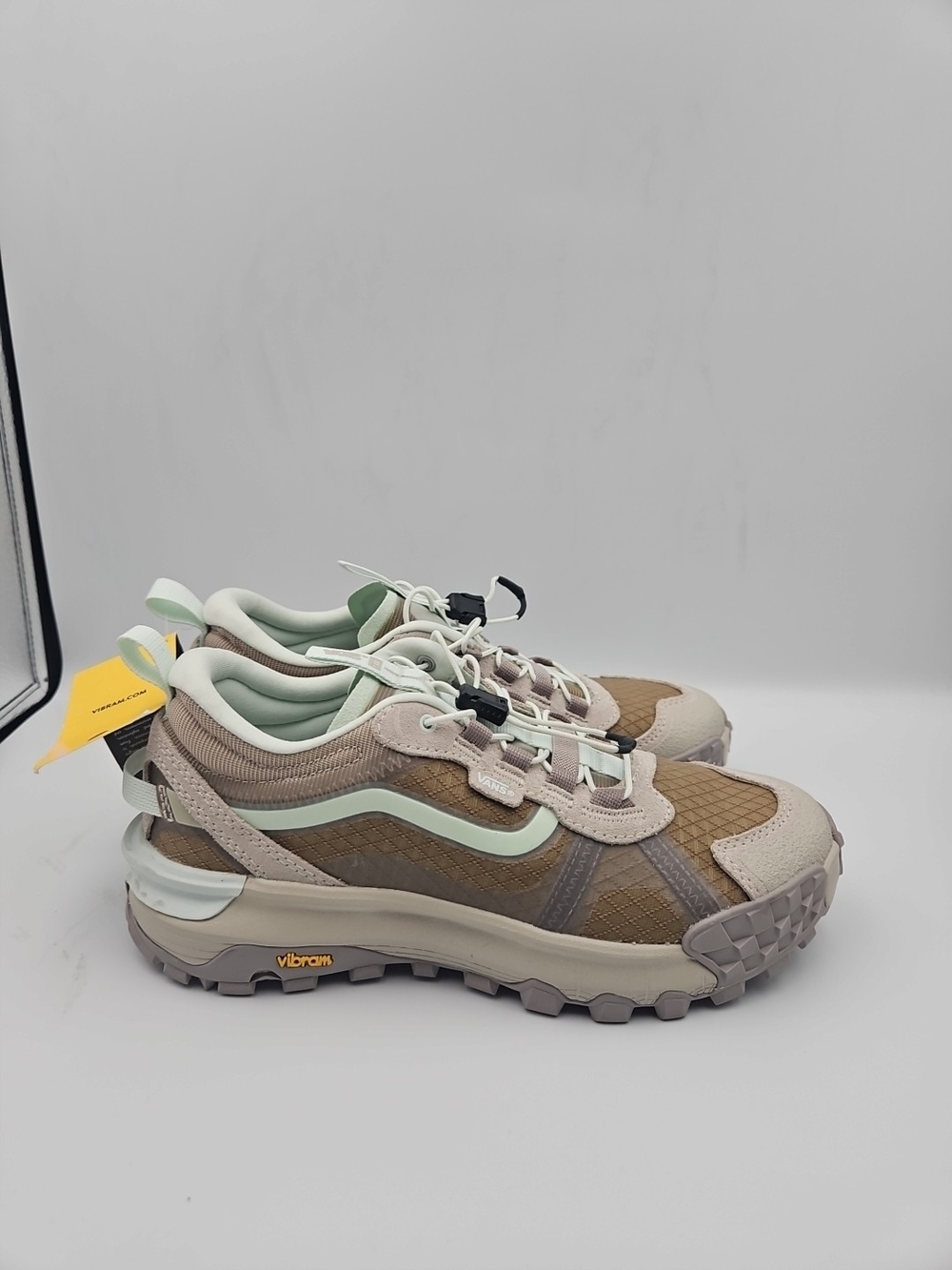 Vans Women's Mint Accent Brown Trail Runner Sneakers - Picture 4 of 10